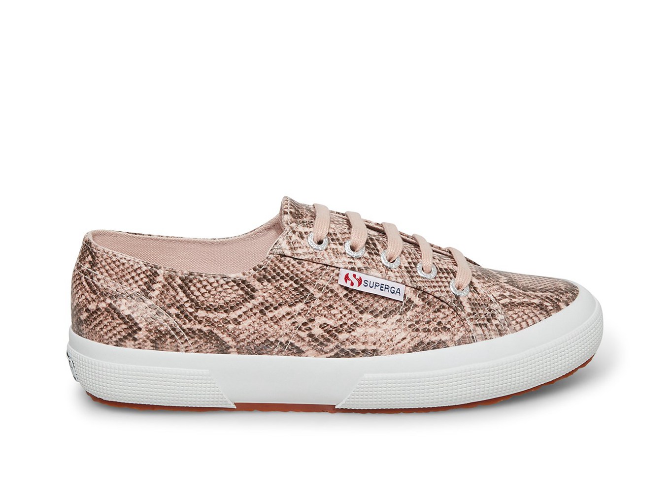 Tenis Feminino Bege/Serpentine - Superga 2750 Faux Snake - VXQAU-9017